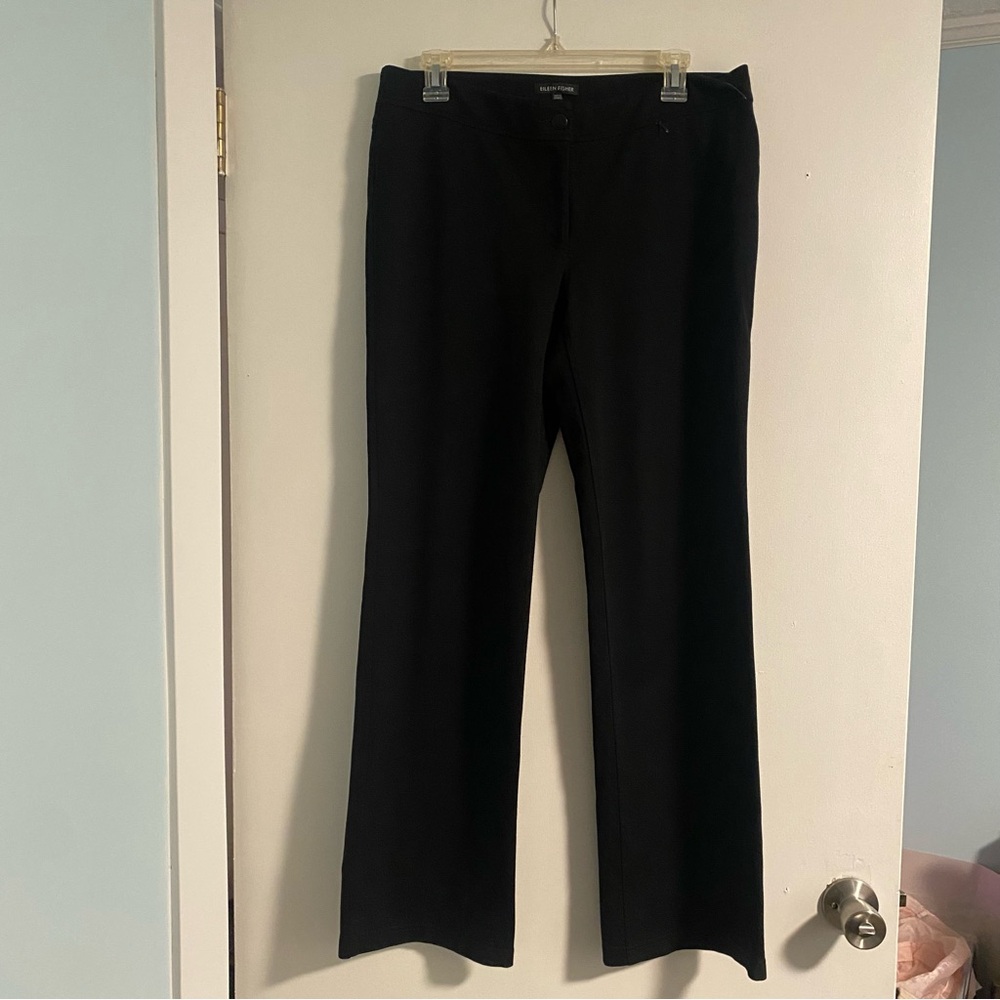 Eileen Fisher Black Dress Pants Slacks Stretch Women’s S Business Work Formal